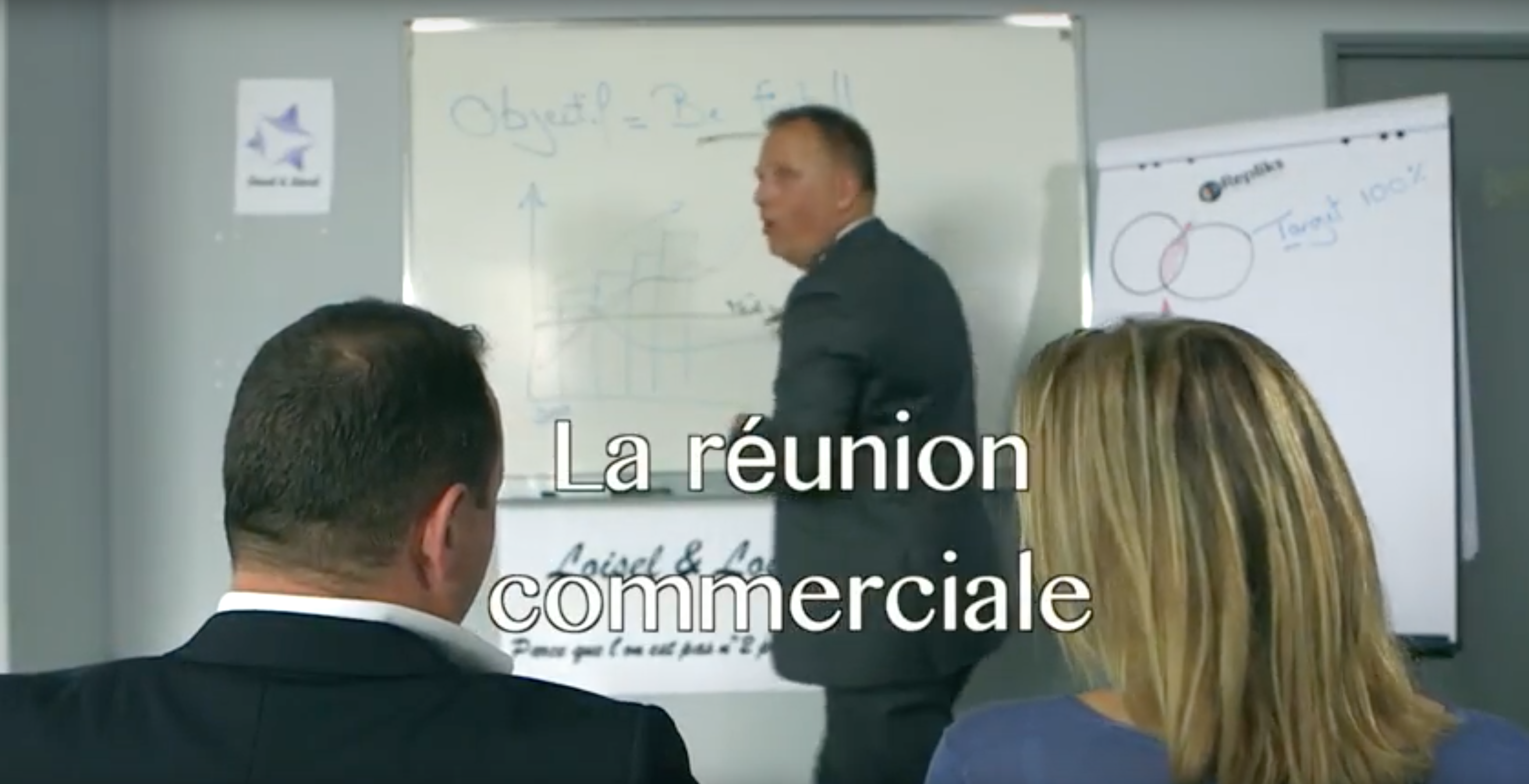 Le manager et la réunion commerciale by Repliks