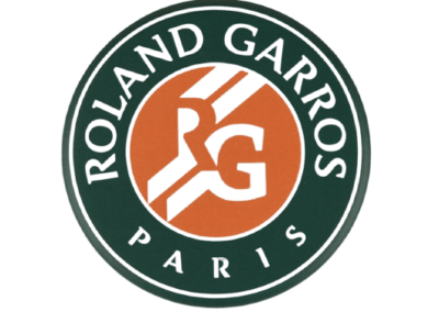 logo roland garros vert et orange