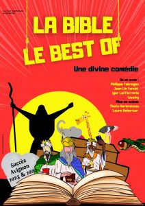Repliks revient au Festival d'Avignon 2025 avec La Bible le Best of: une comédie parodique sur les grands classiques bibliques, rires assurés